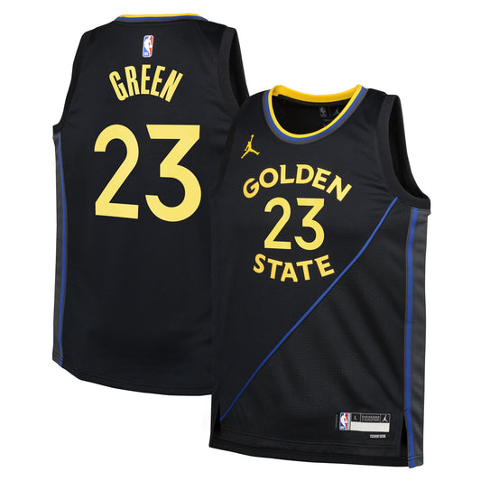 Draymond Green Golden State Warriors Statement Edition Swingman Jersey - Black - Youth
