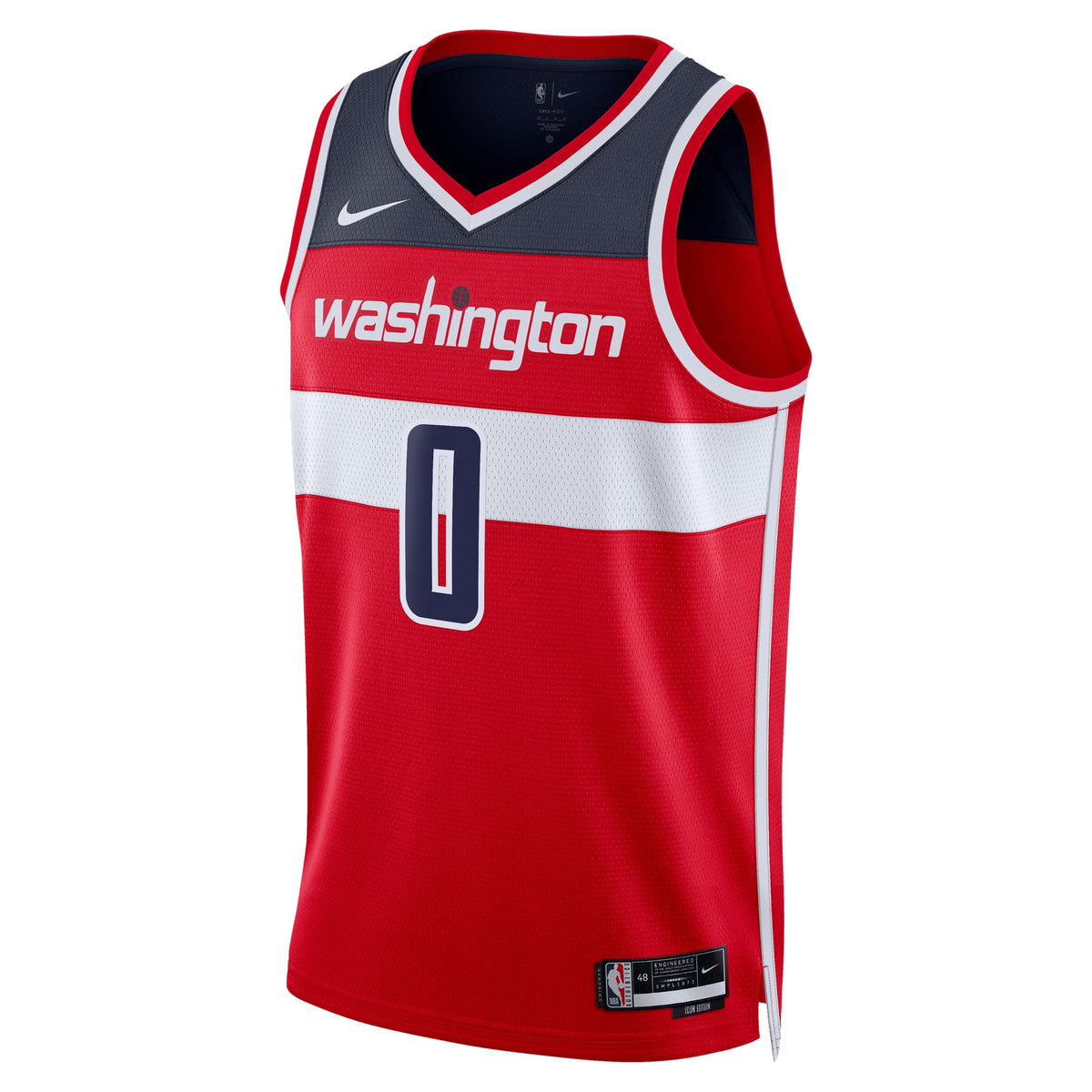 Bilal Coulibaly Washington Wizards Icon Edition Swingman Jersey - Red - Unisex