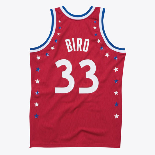 Larry Bird Boston Celtics All-Star East Authentic Jersey - Scarlett - Mens