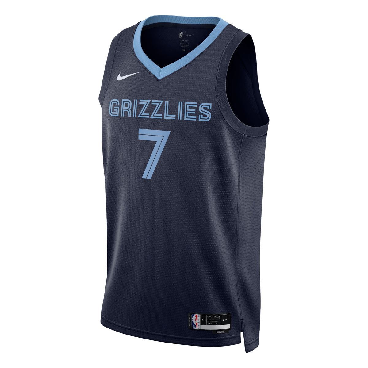 Santi Aldama Memphis Grizzlies Icon Edition Swingman Jersey - Navy - Unisex