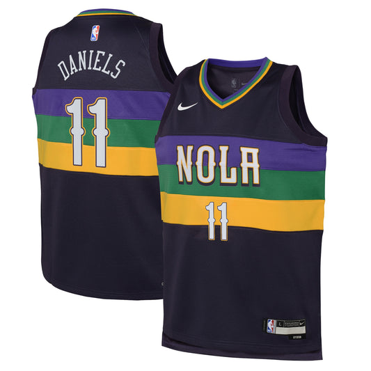 Dyson Daniels New Orleans Pelicans City Edition Swingman Jersey - Purple - Youth