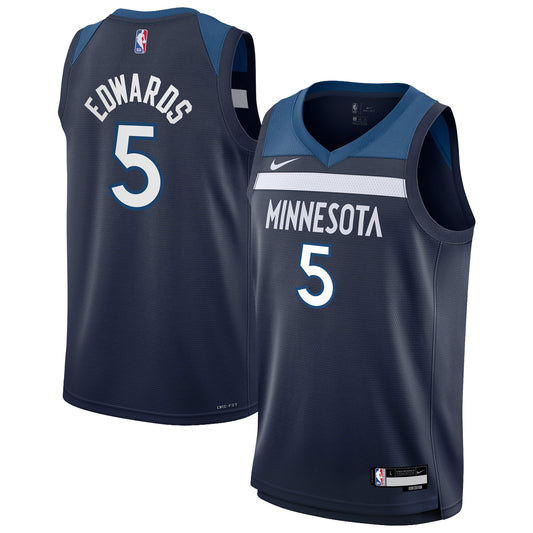 Anthony Edwards Minnesota Timberwolves Swingman Icon Jersey - Youth