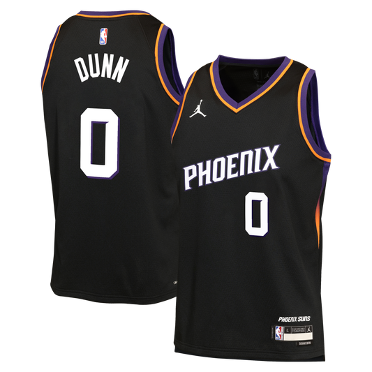 Ryan Dunn Phoenix Suns Statement Edition Jersey - Black - Youth