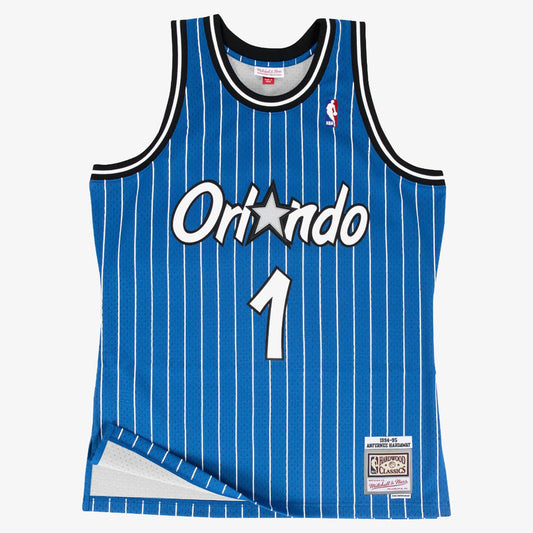 Anfernee Hardaway Orlando Magic 1994-95 Swingman Road Jersey