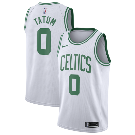 Jayson Tatum Boston Celtics Association Edition Swingman Jersey - White - Youth