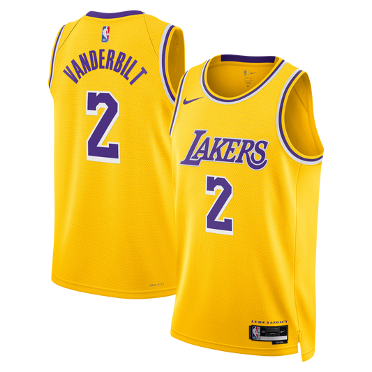 Jarred Vanderbilt Los Angeles Lakers Icon Edition Swingman Jersey - Gold - Unisex