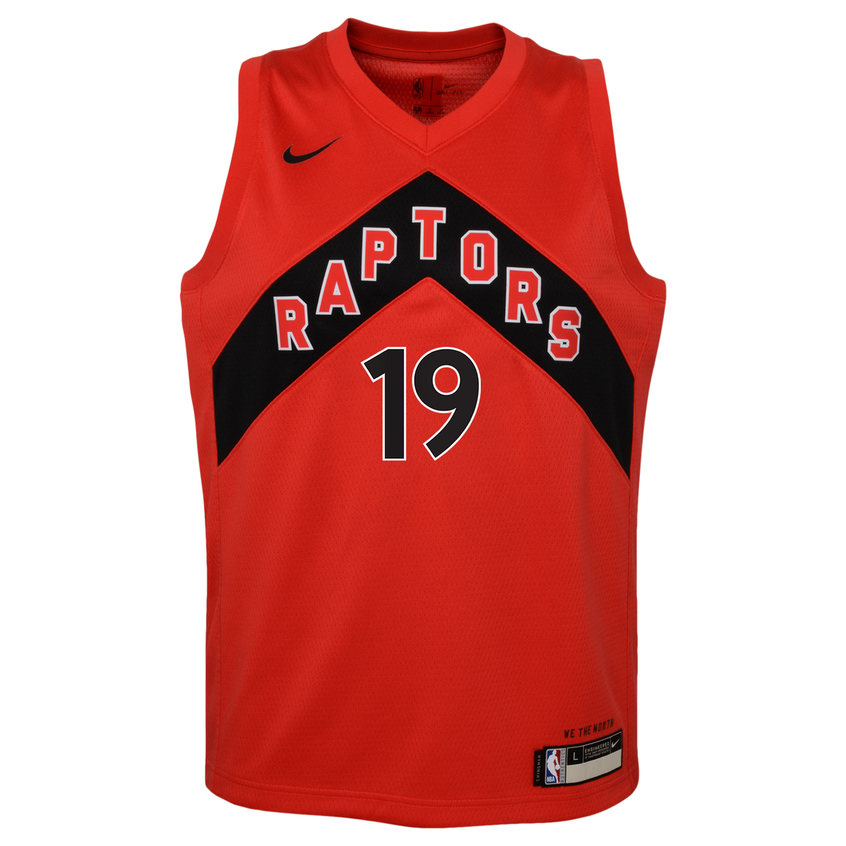 Jakob Poeltl Toronto Raptors Icon Edition Swingman Jersey - Red - Youth