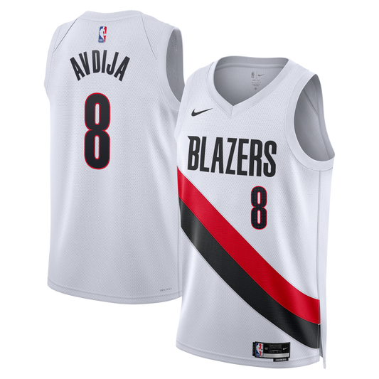 Deni Avdija Portland Trail Blazers Association Edition Replica Swingman Jersey - White - Unisex