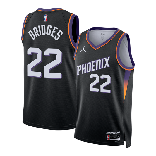 Miles Bridges Phoenix Suns Statement Edition Jersey - Black - Unisex