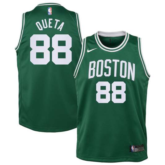 Neemias Queta Boston Celtics Icon Edition Swingman Jersey - Kelly Green - Youth