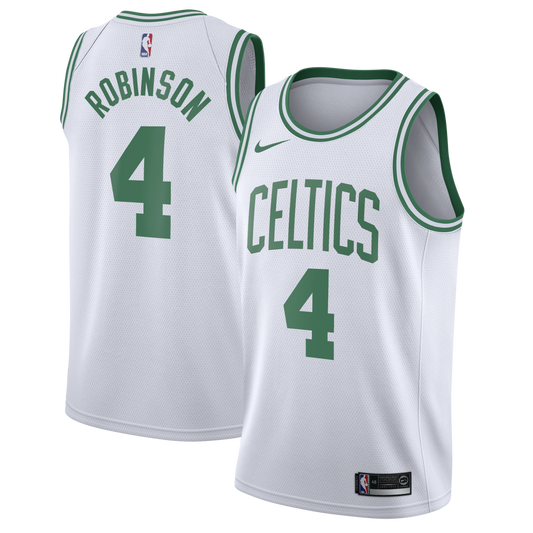 Mitchell Robinson Boston Celtics Association Edition Swingman Jersey - White - Youth