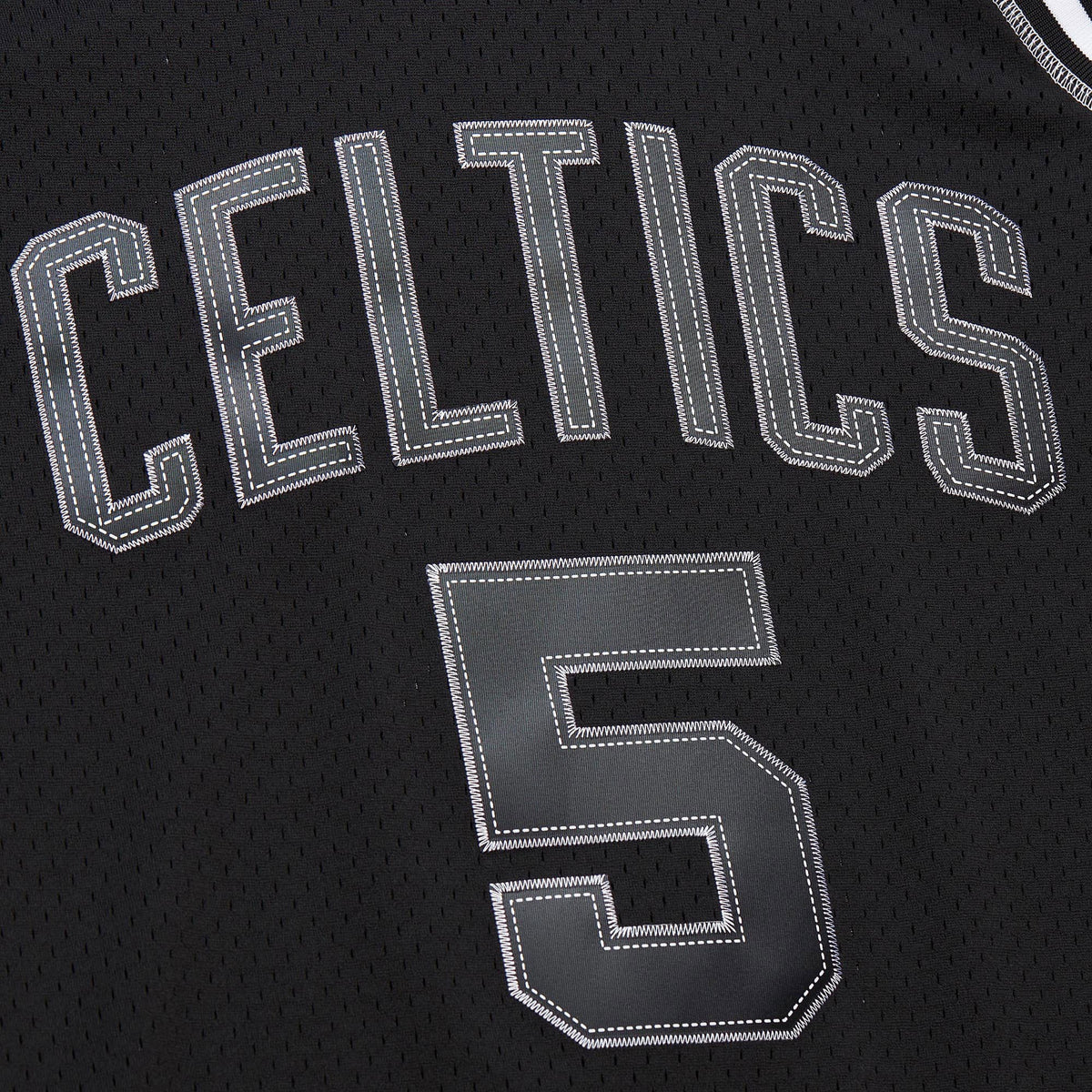 Kevin Garnett Boston Celtics 2007 Contrast 2K Swingman Jersey - Black