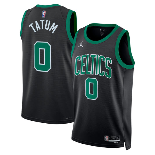 Jayson Tatum Boston Celtics Statement Edition Swingman Jersey - Black - Unisex