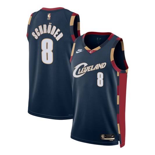 Dennis Schröder Cleveland Cavaliers Classic Edition Swingman Jersey - Navy - Unisex