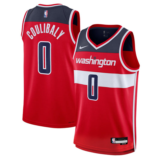 Bilal Coulibaly Washington Wizards Swingman Icon Jersey - Red - Youth