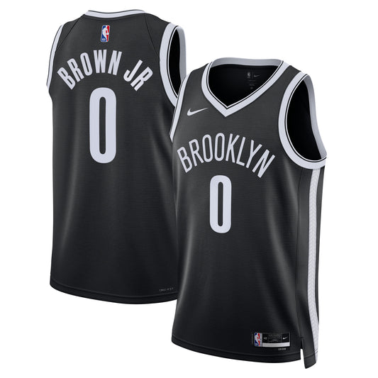Mikel Brown Jr. Brooklyn Nets Swingman Icon Jersey - Black - Unisex