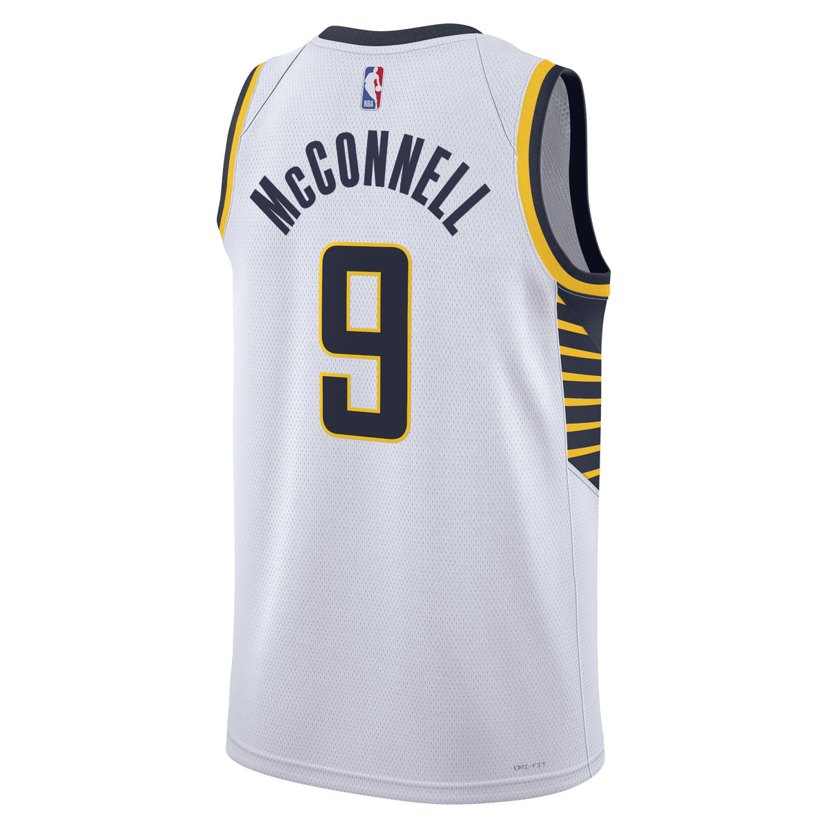 T.J. McConnell Indiana Pacers Association Edition Swingman Jersey - White - Unisex