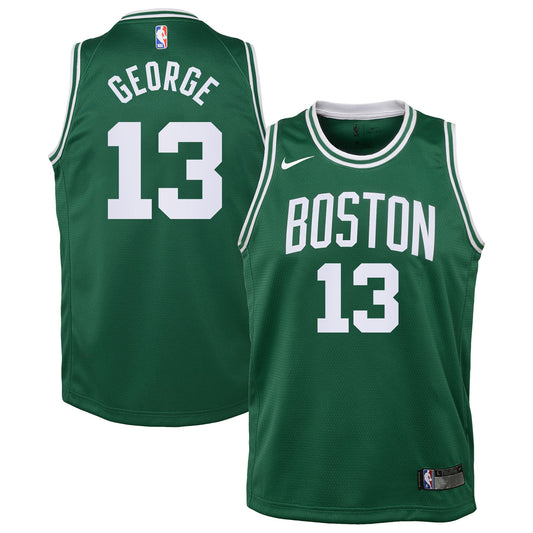 Paul George Boston Celtics Icon Edition Swingman Jersey - Kelly Green - Youth